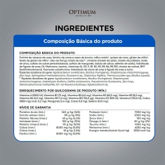Ração Optimum para Gatos Adultos Castrados Sabor Carne
