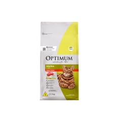 Ração Optimum para Gatos Adultos 1+ anos sabor Carne