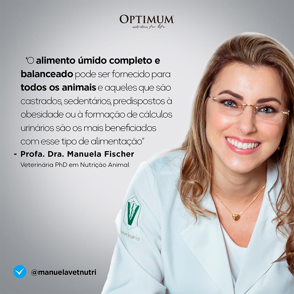 Ração Optimum para Gatos Adultos 1+ anos sabor Carne