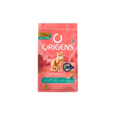 Ração Origens para Gatos Castrados Sabor Salmão