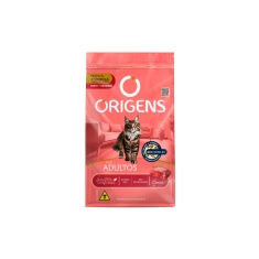Ração Origens para Gatos Adultos sabor Carne