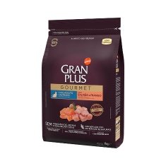 Ração GranPlus Gourmet para Gatos Castrados Sabor Salmão e Frango