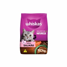 Ração Whiskas Melhor Por Natureza Salmão para Gatos Adultos