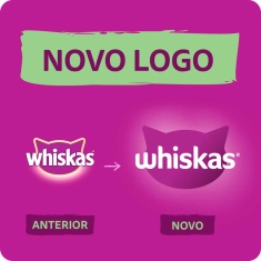 Ração Whiskas Melhor Por Natureza Salmão para Gatos Adultos
