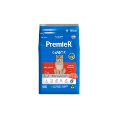Ração Premier Ambientes Internos para Gatos Adultos Sabor Salmão