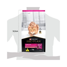 Ração Nestlé Purina Pro Plan para Gatos Adultos Castrados Sabor Salmão