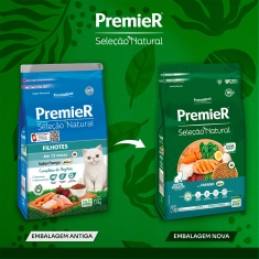 Ração Premier Seleção Natural Gatos Filhotes - 1,5kg