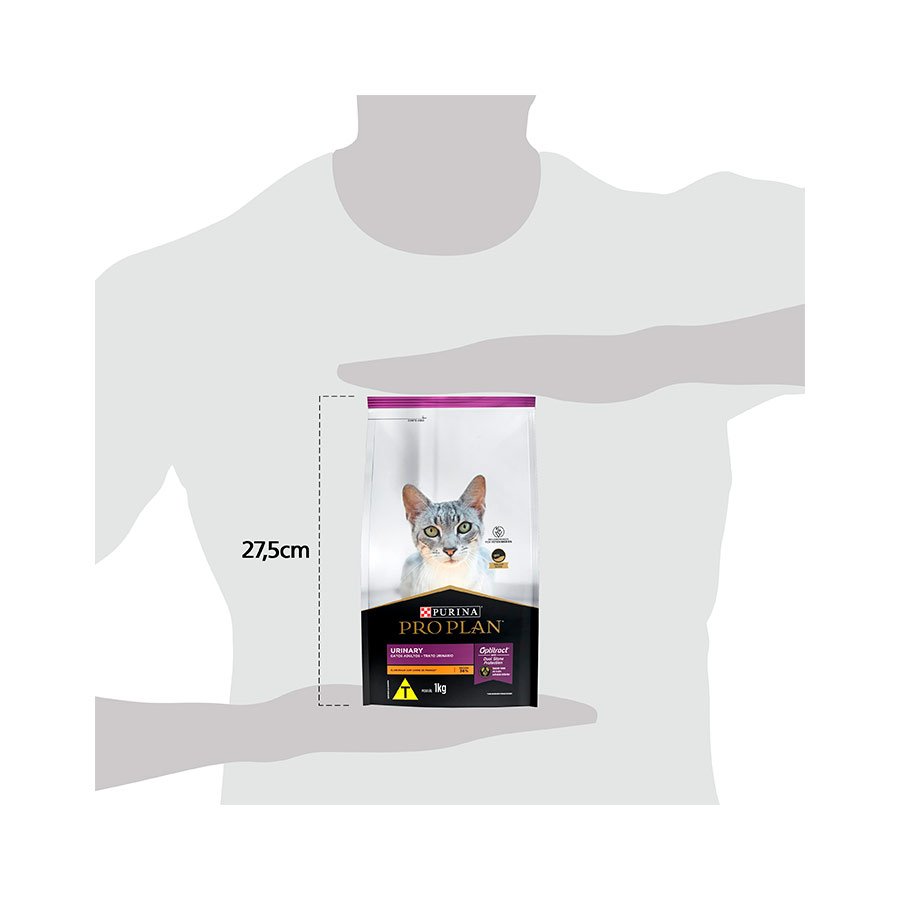 Ração Nestlé Purina Pro Plan para Gatos Adultos Trato Urinário Sabor Frango