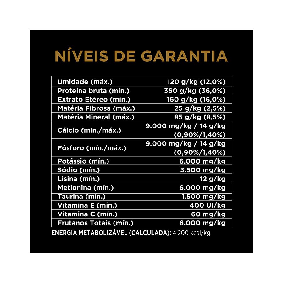 Ração Nestlé Purina Pro Plan para Gatos Adultos Sabor Frango