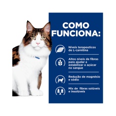 Ração Hills Prescription Diet W/D Controle Do Peso E Glicêmico Para Gatos Adultos Diabéticos 1,8kg