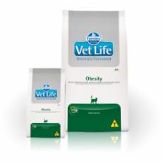 Ração Vet Life Natural Obesity para Gatos Adultos