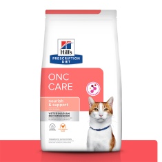 Ração Seca Hill's Prescription Diet ONC Care Cuidado Oncológico para Gatos 3.17kg