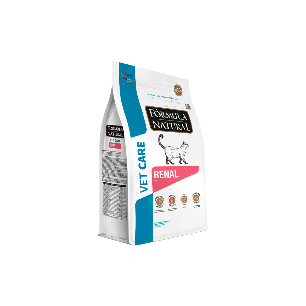Ração Fórmula Natural Vet Care Renal para Gatos Adultos com Doença Renal Crônica