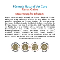 Ração Fórmula Natural Vet Care Renal para Gatos Adultos com Doença Renal Crônica