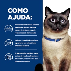 Ração Úmida Hill's Prescription Diet z/d para Gatos - Alergias Alimentares e da Pele 156g