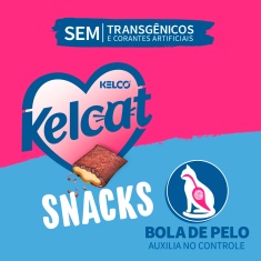 Snack Kelcat para Gatos Sabor Atum - 40g