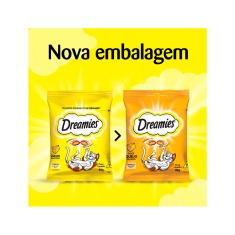 Petisco Dreamies Queijo Para Gatos Adultos 40 g