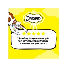 Petisco Dreamies Frango Para Gatos Adultos 40 g
