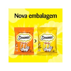 Petisco Dreamies Frango Para Gatos Adultos 40 g
