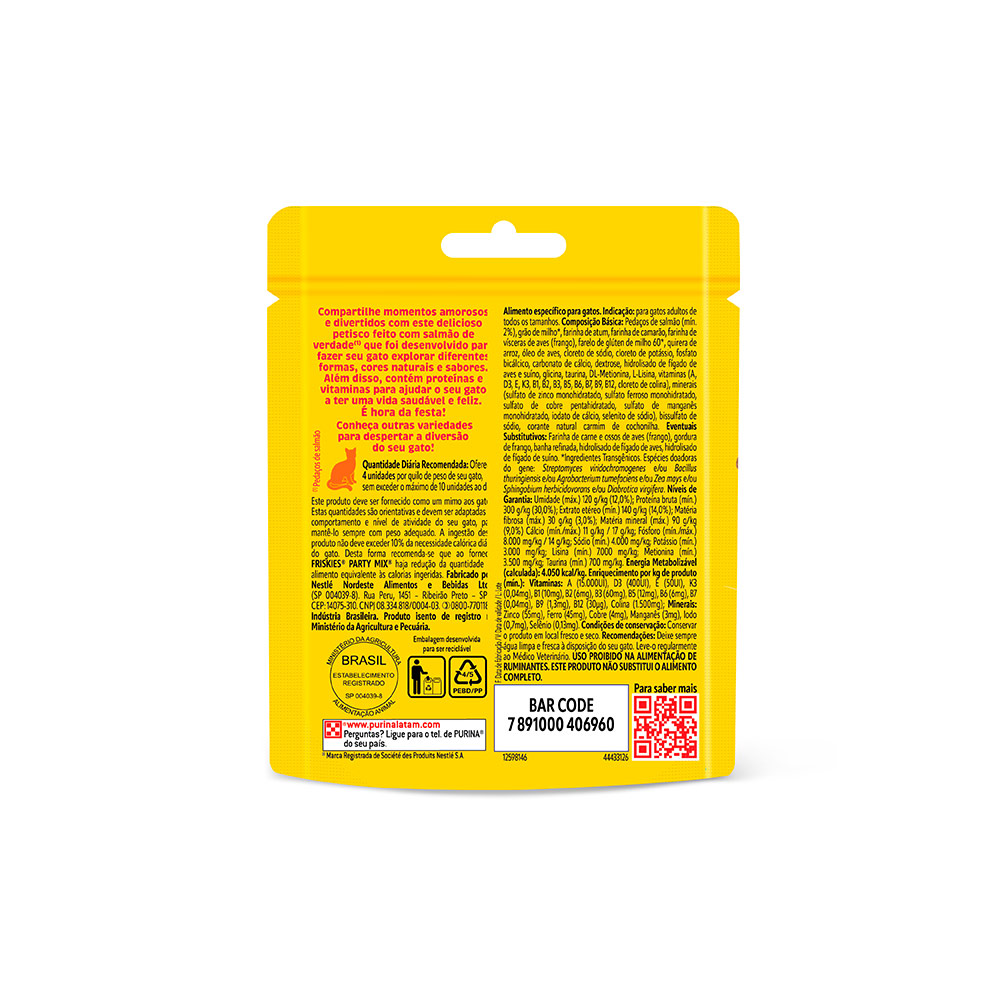 Petisco Friskies Sabor Camarão para Gatos - 40g