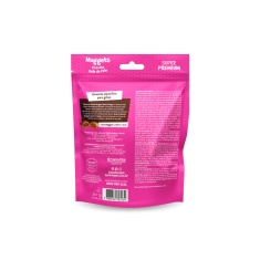 Snack Quatree Nuggets Previne Bolas de Pelos Sabor Frango para Gatos Adultos 150 g