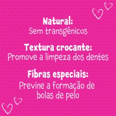 Snack Quatree Nuggets Previne Bolas de Pelos Sabor Frango para Gatos Adultos 150 g