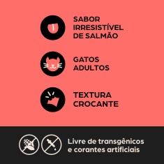 Petisco Nugget Cansei de Ser Gato Sabor Salmão 40 g