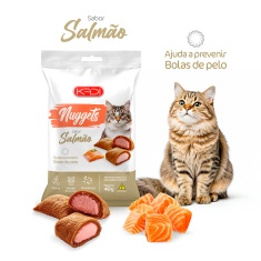 Snack Kadi Nuggets Salmão para Gatos 40g
