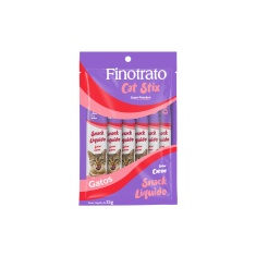 Petisco Cremoso Finotrato Cat Stix Carne para Gatos 15 g