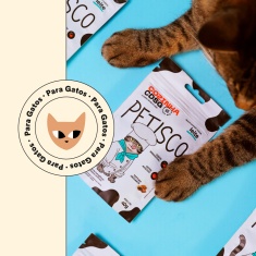 Petisco Nugget Cansei de Ser Gato Sabor Leite 40 g