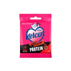 Snack Kelcat Stick Protein para Gatos Sabor Carne 30 g