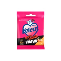 Snack Kelcat Stick Protein para Gatos Sabor Frango 30 g