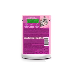 Ração Úmida Whiskas Sachê para Gatos Filhotes Sabor Carne ao Molho - 85g