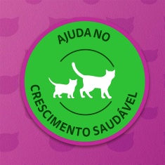 Ração Úmida Whiskas Sachê para Gatos Filhotes Sabor Frango ao Molho - 85g