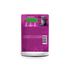 Ração Úmida Whiskas Sachê Peixe ao Molho para Gatos Adultos Castrados 85 g
