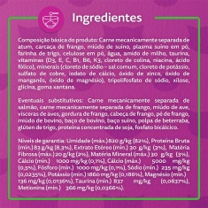 Ração Úmida Whiskas Sachê Peixe ao Molho para Gatos Adultos Castrados 85 g