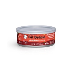 Ração Úmida Natural Pet Delícia Picadinho de Carne para Gatos
