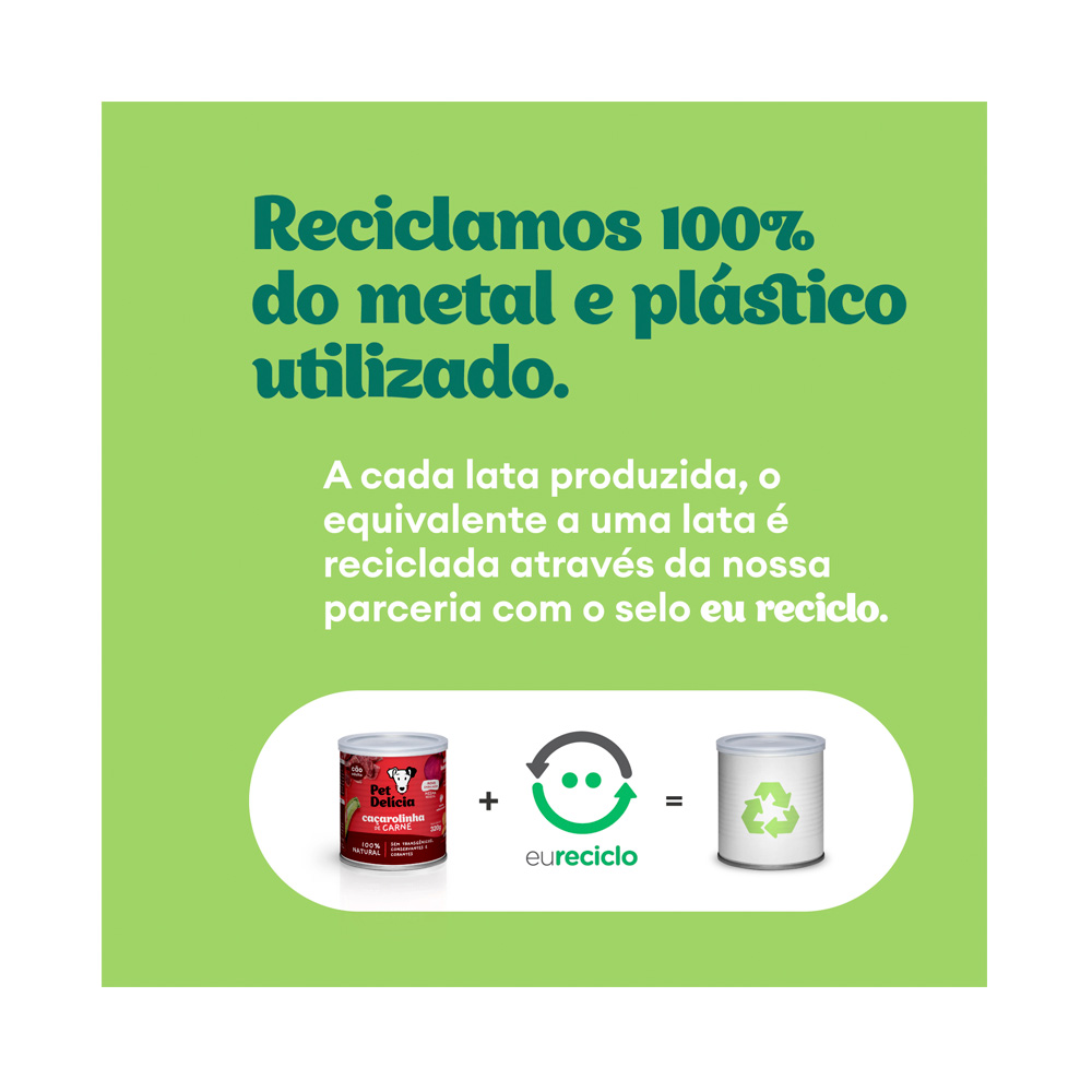 Ração Úmida Natural Pet Delícia Papinha para Gatos Filhotes 110 g