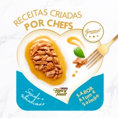 Ração Úmida Fancy Feast Casserole para Gatos Sabor Atum 85g