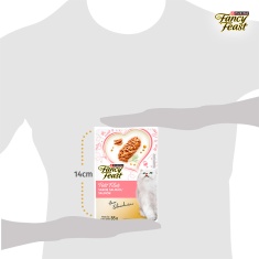 Ração Úmida Fancy Feast Petit Filets para Gatos Sabor Salmão 85g