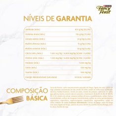 Ração Úmida Fancy Feast Demi Glace para Gatos Sabor Carne 85g