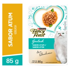 Ração Úmida Fancy Feast Goulash para Gatos Sabor Atum 85g