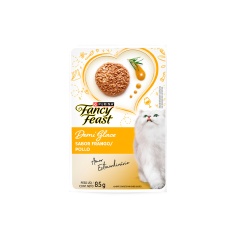 Ração Úmida Fancy Feast Demi Glace para Gatos Sabor Frango 85g