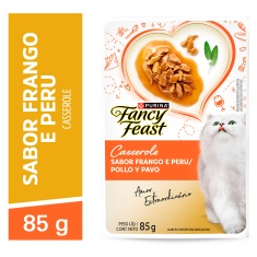 Ração Úmida Fancy Feast Casserole para Gatos Sabor Frango e Peru 85g