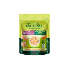 Ração Úmida para Gatos Adultos Guabi Natural Frango Cereais 85g