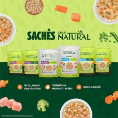 Ração Úmida para Gatos Adultos Guabi Natural Salmão e Frango 85g