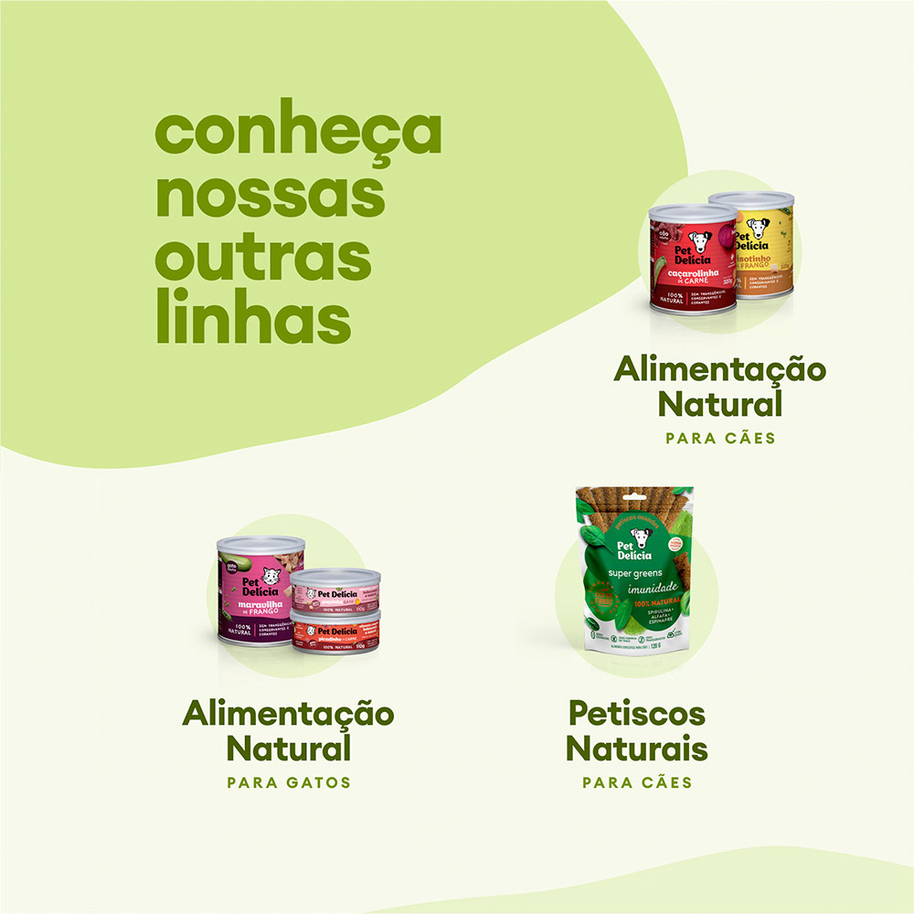 Molho Natural Pet Delícia Carne para Gatos 100 g