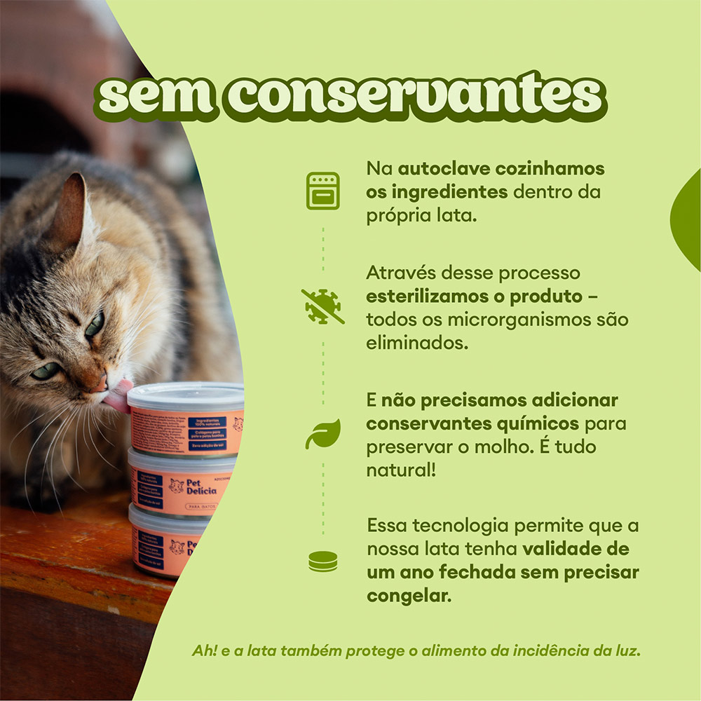 Molho Natural Pet Delícia Peixe para Gatos 100 g