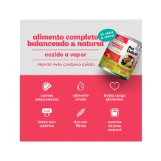 Ração Úmida Natural Pet Delícia Frango Fit Light para Gatos Adultos 320 g