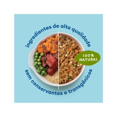 Ração Úmida Natural Pet Delícia Frango Fit Light para Gatos Adultos 320 g
